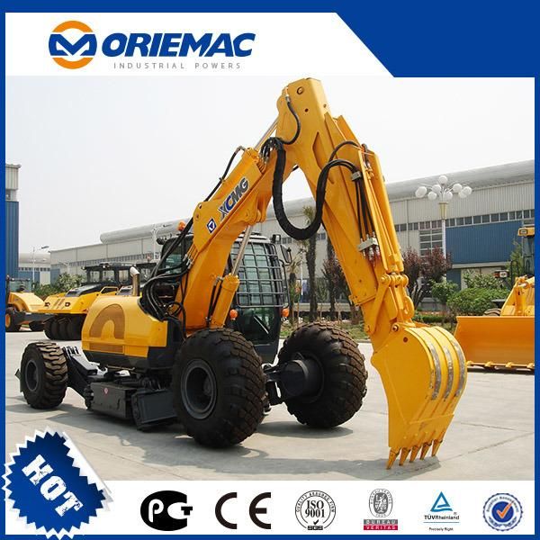 Xcmc New Hot Sale Construction Machinery Wheeled Excavator Xe60W