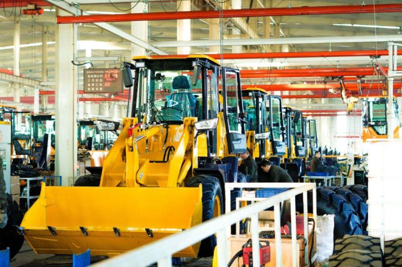 L938 Lugong CE Approved Arculated Long Time Life Durable Front End Loader Compact Wheel Loader