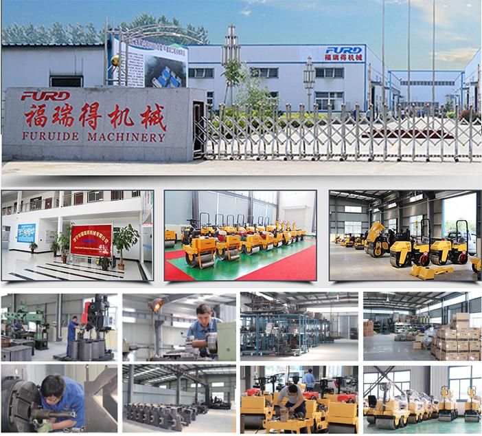 11 Years History Manufacturer of 1 Ton Vibratory Baby Roller Compactor