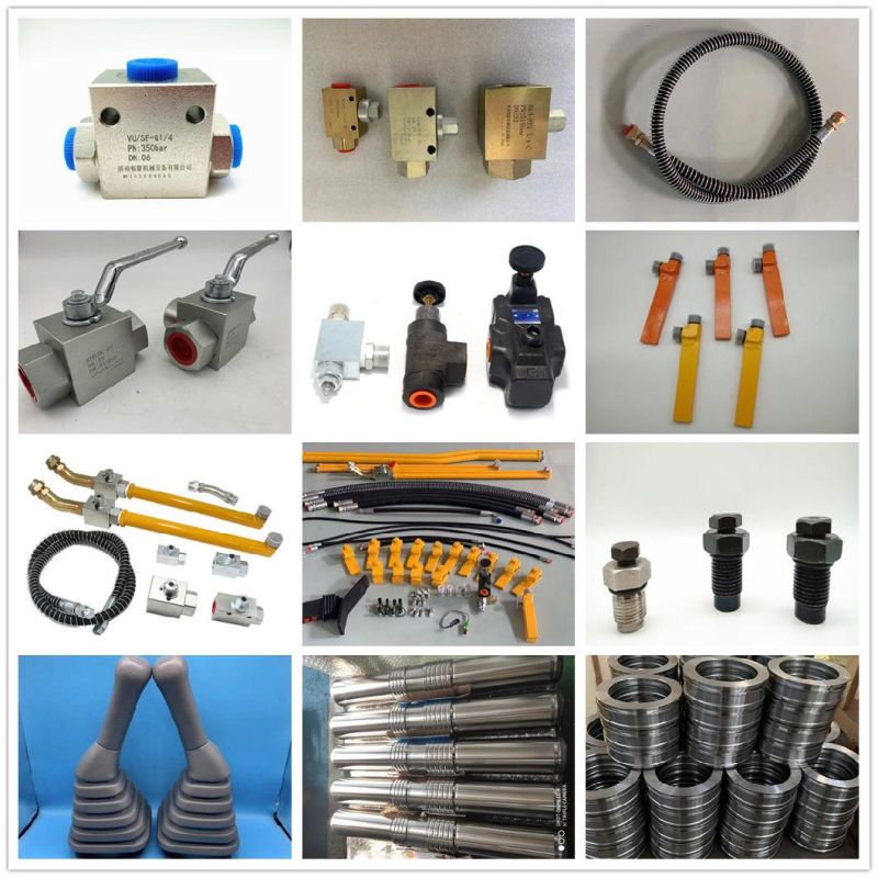 Durable Excavator Hydraulic Breaker Hammer Parts Single Flow Foot Valve Pedal Control Valve