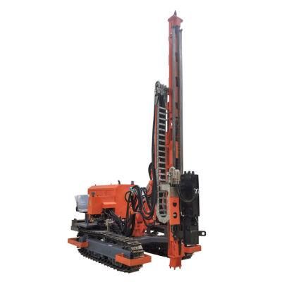 Hydraulic Press Vibratory Post Driving Machine Solar Pile Driver