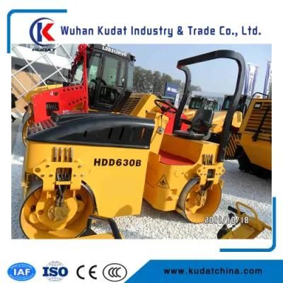 3 Tons Fully Hydraulic Dual Drum Road Roller with Ubota Diesel Engine 26kw