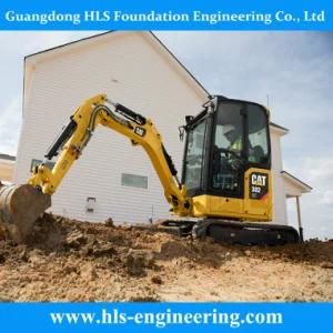 Cat Carterpiller Craler Wheel Excavator Construction Machine