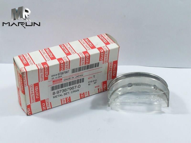 Original New 4jj1 Main Bearing for Excavator 8-97387966-0