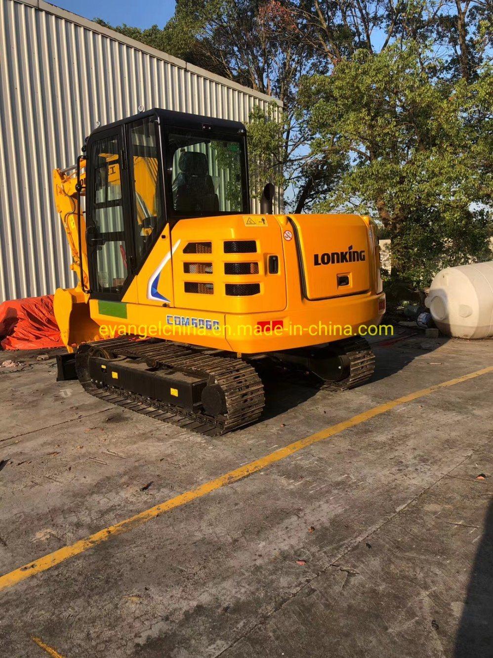 Lonking 6tons Small Crawler Excavator Cdm6060/Cdm6065