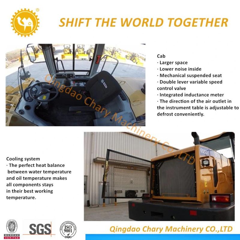 Hot Sale in 60 Countries 5 Ton Wheel Loader for Sale