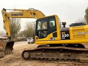 Second Hand Hydraulic Crawler Excavator PC 220-8/220-7/220-6 in Good Condition