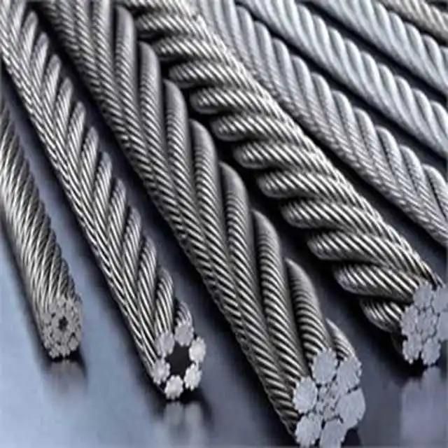 High Quality Tower Crane Machinery Spare Parts Wire Rope Price