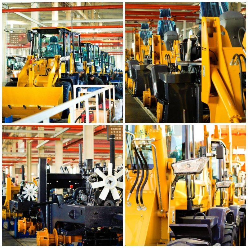 Lugong Brand LG939 Mini Wheel Loader Small Loader with EPA4 Euro 5 Engine, Front End Loader for Earthmoving