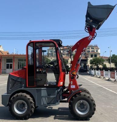 Lgcm Wheel Loader 0.8ton Shovel Loader with 0.4m3 Bucket