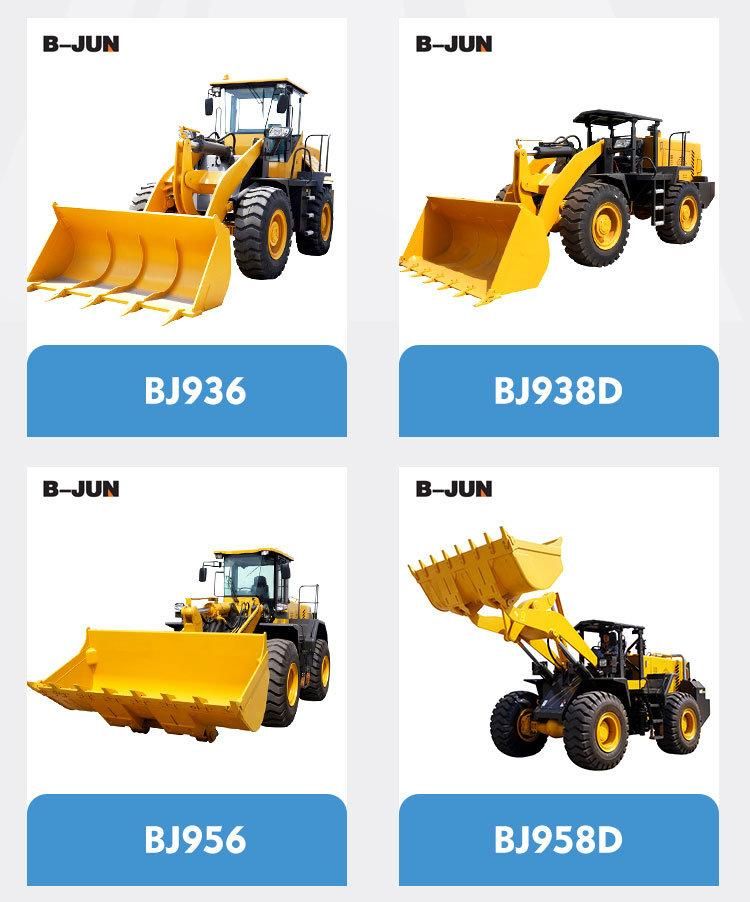 Made in China 3 Ton Bucket Backhoe Wheel Loader for Sale