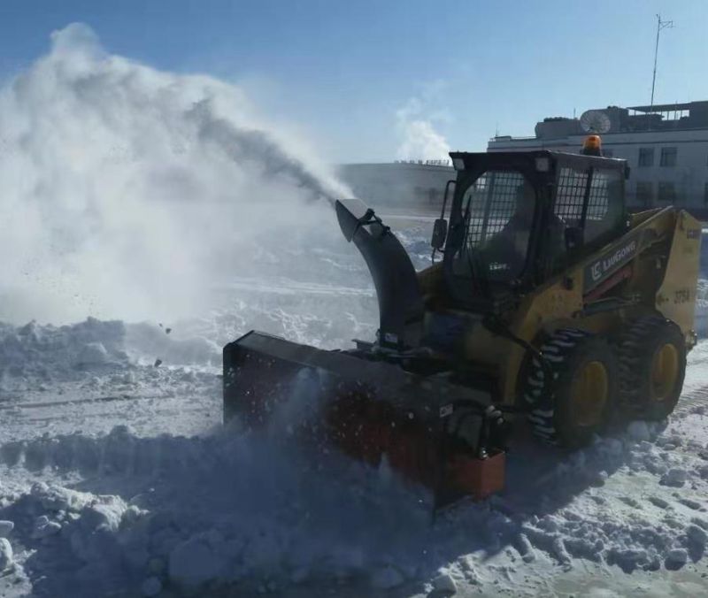 Skid Loader Snow Blower