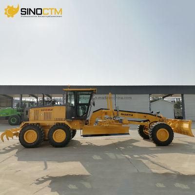 140m Motor Grader Construction Machinery Most Popular 215HP Shantui Sg21A-3 Motor Grader Function of Road Grader