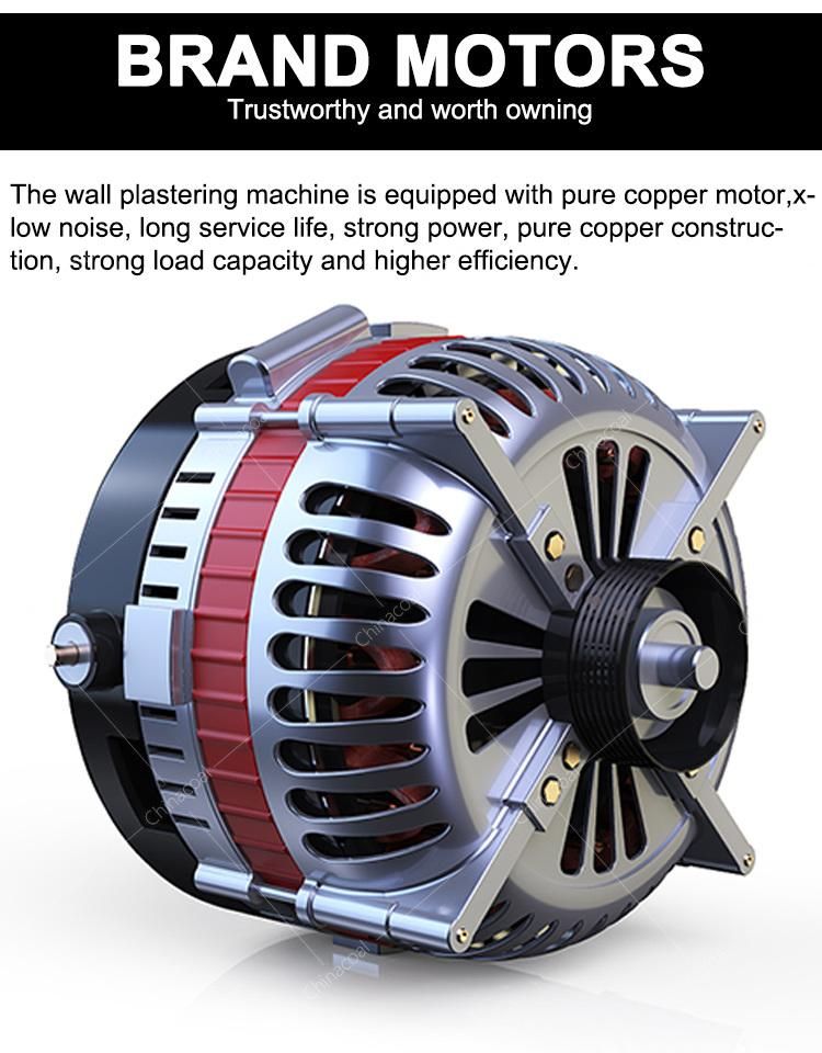 Cement Mortar Wall Plaster Rendering Machine