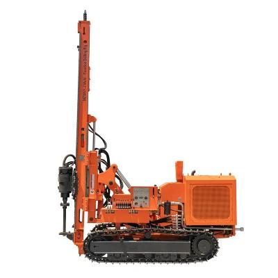 Crawler Mobile Hydraulic Rotary Solar Screw Pile Driver