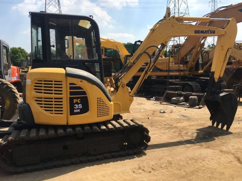 Used Mini Excavator Komatsu PC55 Mr -2 Small Excavator (PC55 PC40 PC35 Digger) Wwith Low Price
