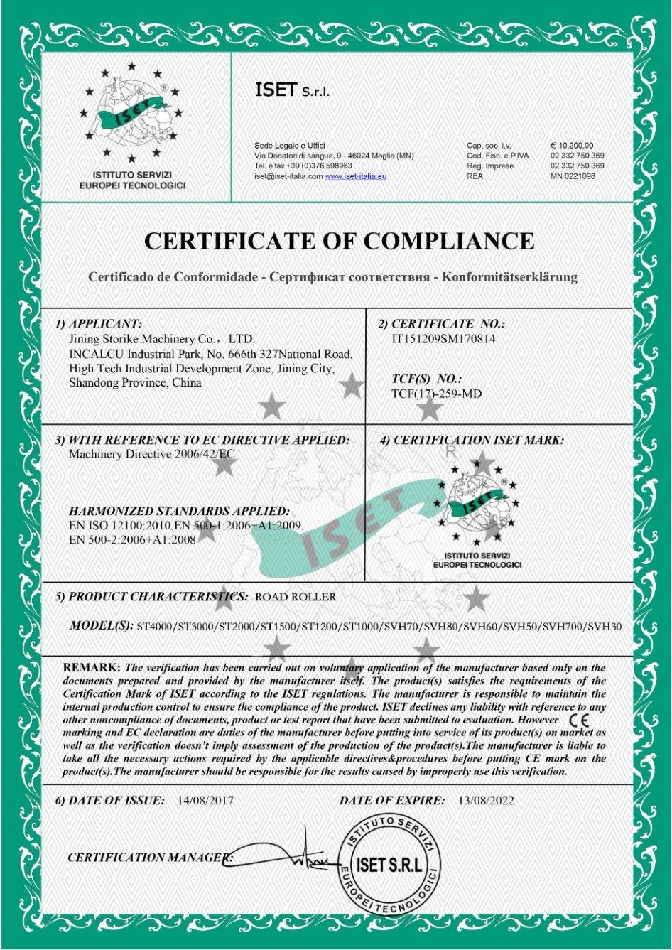 Good Quality CE Certificated Three Cylinders Road Roller 4t