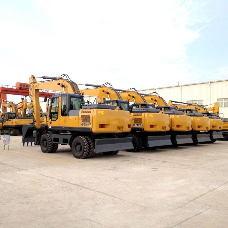 Wheel Excavator 21 Ton Small Wheeled Excavator (XE210WB)