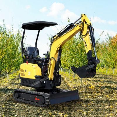 Simple Design Cheap Mini Excavator with Small Engine