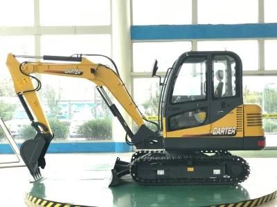 Hot Sale CT45-8b Mini Hydraulic Backhoe Digger 4.5ton Crawler Excavators for Hot Sale