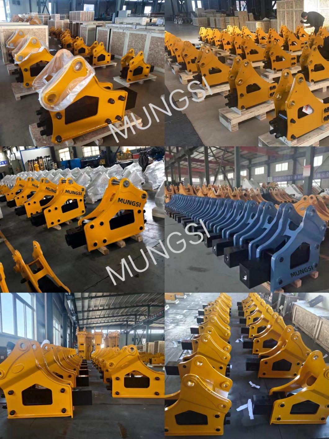 140mm Factory Supply Side Type Hydraulic Breaker Rock Hammer for Breaking Rock