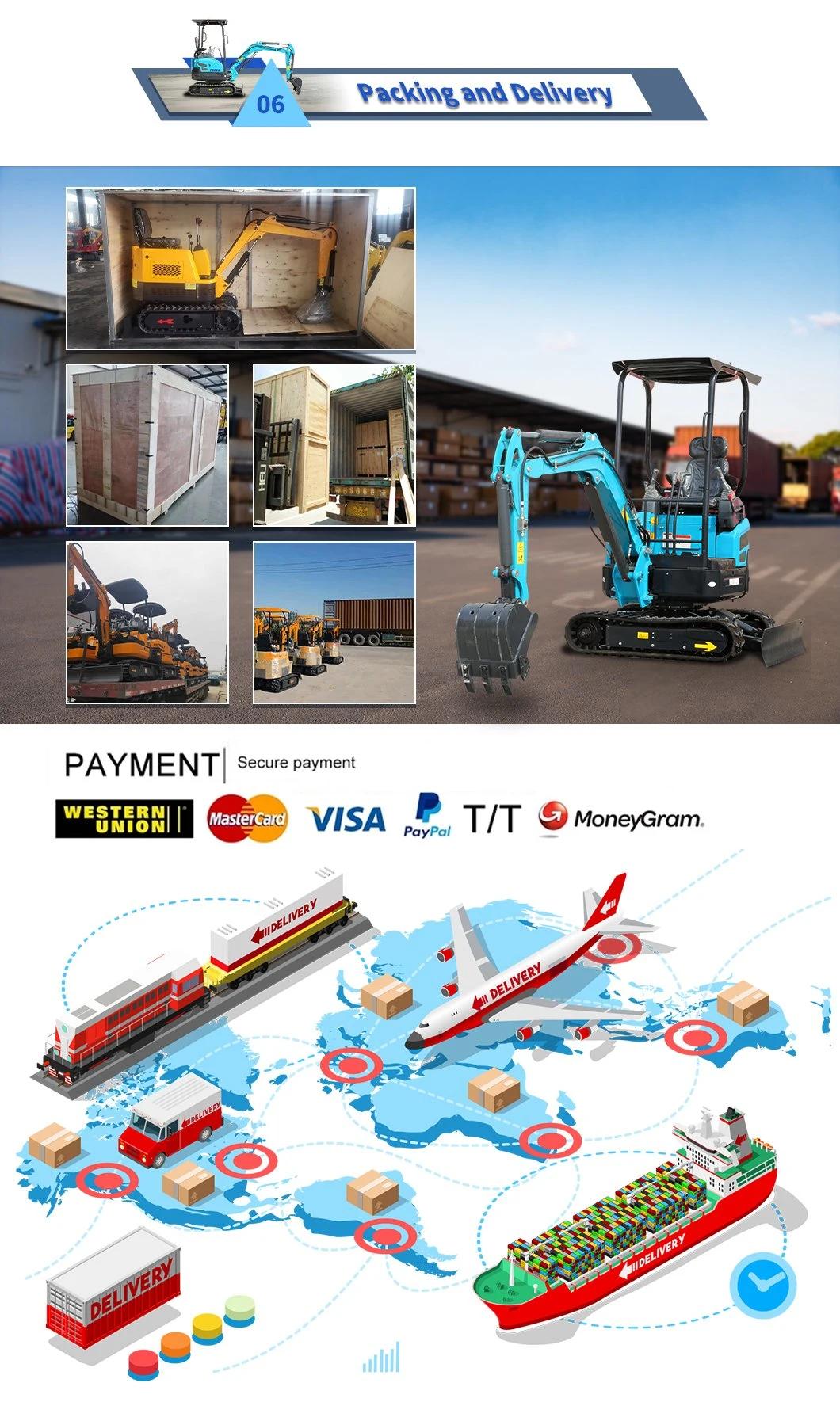 Construction Equipment Mini Excavator 1.5ton