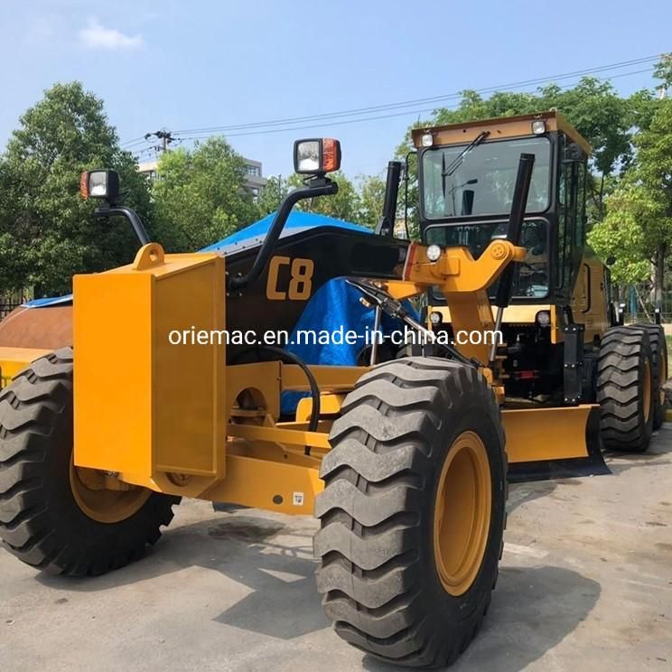 Road Grader Machine 170HP 14.7 Ton Motor Grader with Spare Parts (STG170C-8S)