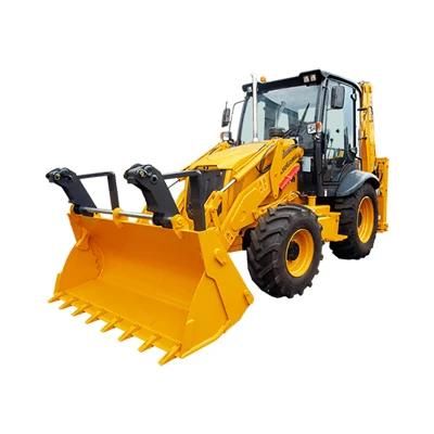 Cheap Liugong Clg764 Backhoe Loader with Hydraulic Breaker