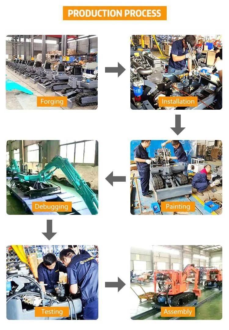 0.03m3 Bucket Capacity and 970kg Operating Weight China Mini Digger
