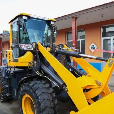 China 76kw Hydraulic Joystick Mini 2ton Wheel Loader with Cheap Price
