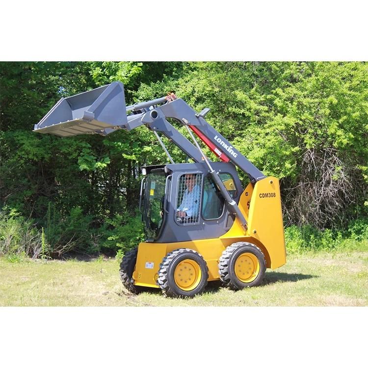 Lonking 860kg Small Skid Steer Loader Cdm308 RC Loader