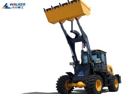 Factory Wholesale 0.8ton 1ton 1.2ton 2ton 3ton 5ton Small Wheel Loader Mini Wheel Forkir Sliding Loader Bihoe Loader