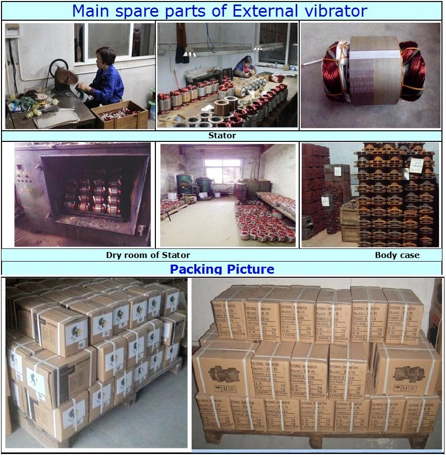 0.75kw Construction Concrete External Vibrator Zw35