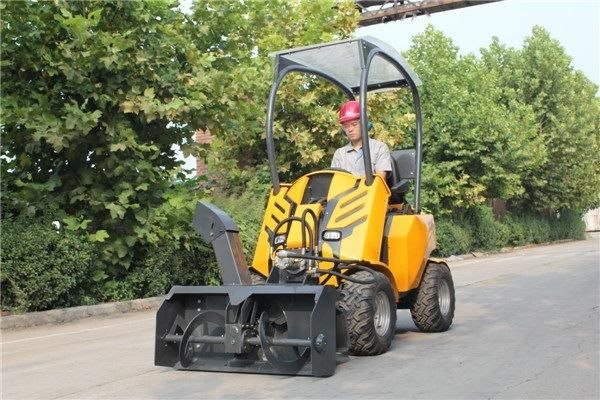 Chinese Best Cheap Mini Skid Steer Loader Wheel with Attachment Price for Sale