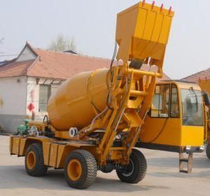 2.0 Cbm Self Loading Type Portable Cement Mixer with Best Sales Price