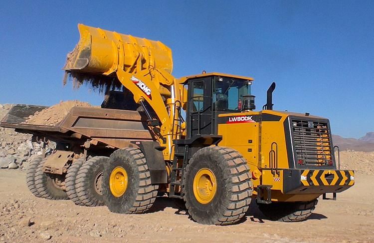 XCMG Official Lw800kn 8 Ton Mining Wheel Loader with Competitive Price