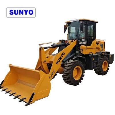 Zl940b Model Sunyo Brand Wheel Loader Is Similar with Skid Steer Loader