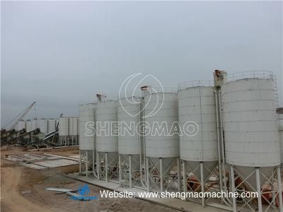 High Quality Cement Silo for Dry Mortar Mix Plant Cement &amp; Sand Storage Silos for Sale