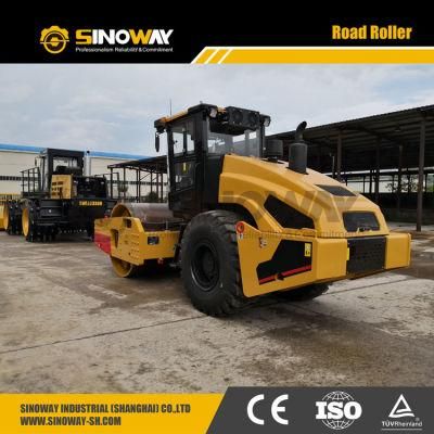 Small Vibrating Road Roller 20 Ton Vibration Drum Roller with Hydraulic Transmission