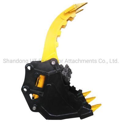 Excavator Thumb Grab Bucket for 1~45 Ton Excavator