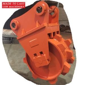 High Quality Excavator Attachment Compactor Wheel Feet Compaction Roller