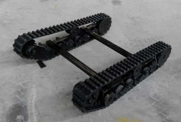 Small Robot Rubber Track Undercarriage (31.5"*50"*12.6")