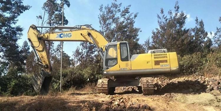 XCMG Official 33 Ton Excavator Xe335c China New Hydraulic Crawler Excavator with Isuzu Engine