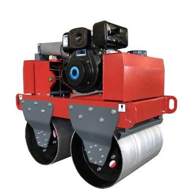 New Walking Behind Double Steel Wheel Road Roller