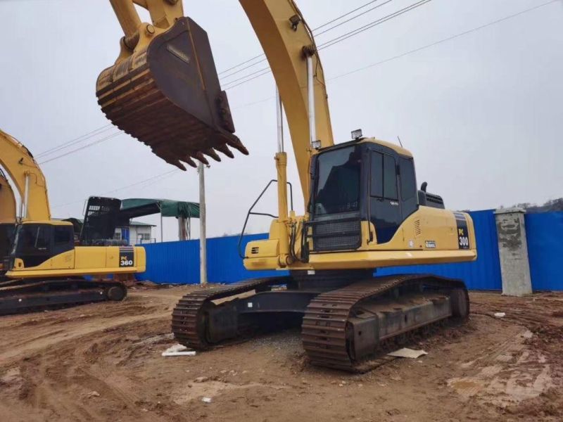 Hitachi Cat Komatsu Kobelco Crawler Earth Moving Machine Original Japan Good Condition Construction Machinery Equipment PC300 Excavadora Usada Excavatrice Sale