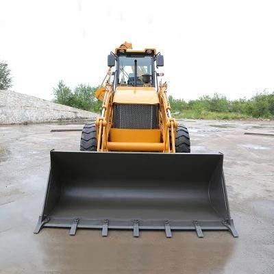 Excellent Configuration Flexib Brand Wheel Drive Mini Small Hydraulic Front End Loader and Tractor Backhoe Excavator Loader Fw30-25
