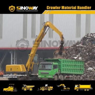 60ton Material Handling Excavator with Telescopic Boom and Tiltable Cab