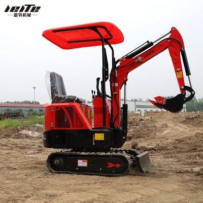 Farm Garden China Cheap 0.8 Ton - 3.0 Ton New Mini Excavator Small Digger with Attachments Household
