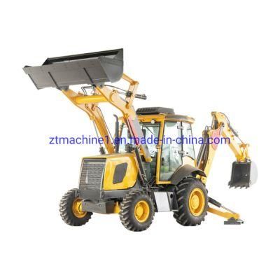 Loader Backhoe 4X4 Chinese 2.5 Ton Backhoe End Loader Top Brand Small Backhole Loader