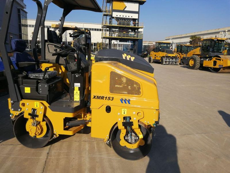 Xuzhou Small Vibratory Road Roller 1.6 Ton Mini Compactor Xmr153